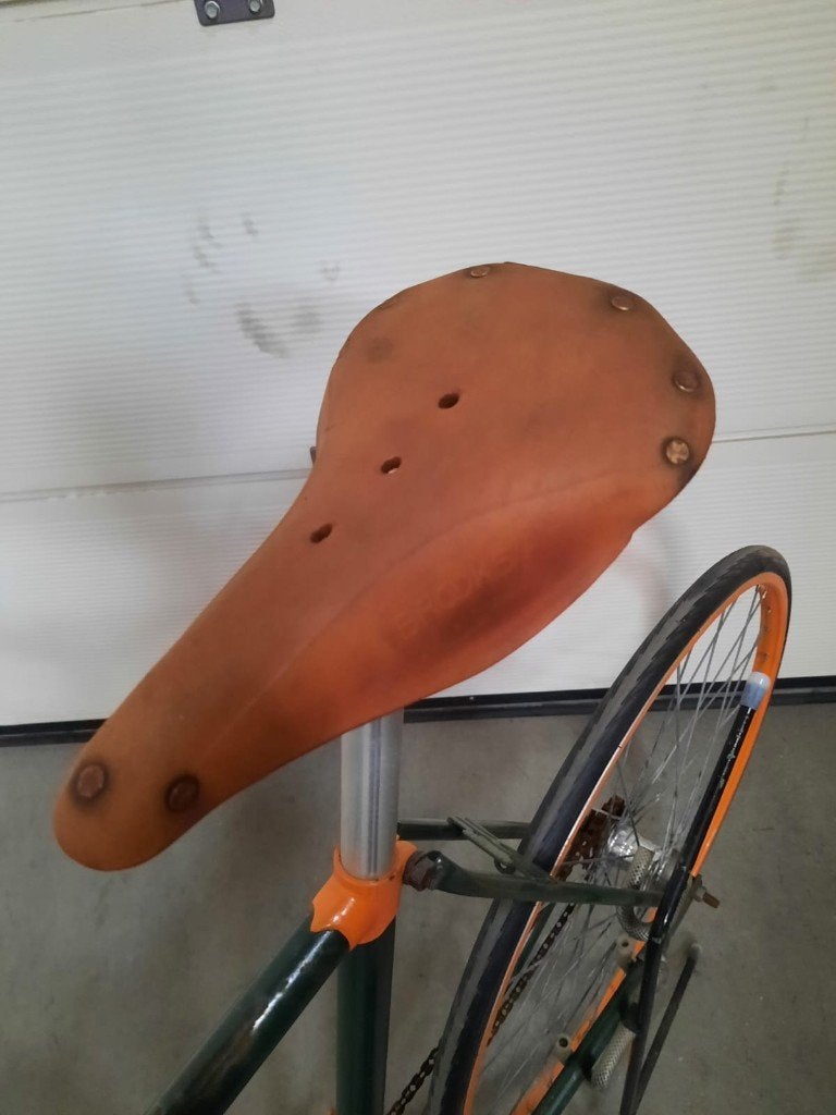 Vintage fixie baanfiets maat 59, 55 tot 59 cm, Ophalen, Terugtraprem, Jaren '60 of nieuwer