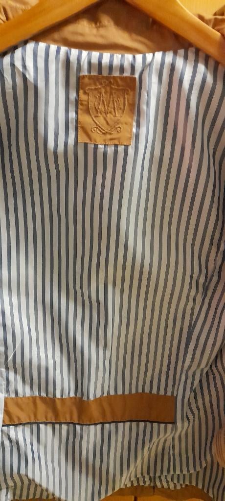 Beige jasje met rits, Massimo Dutti, Beige, Maat 42/44 (L), Ophalen of Verzenden