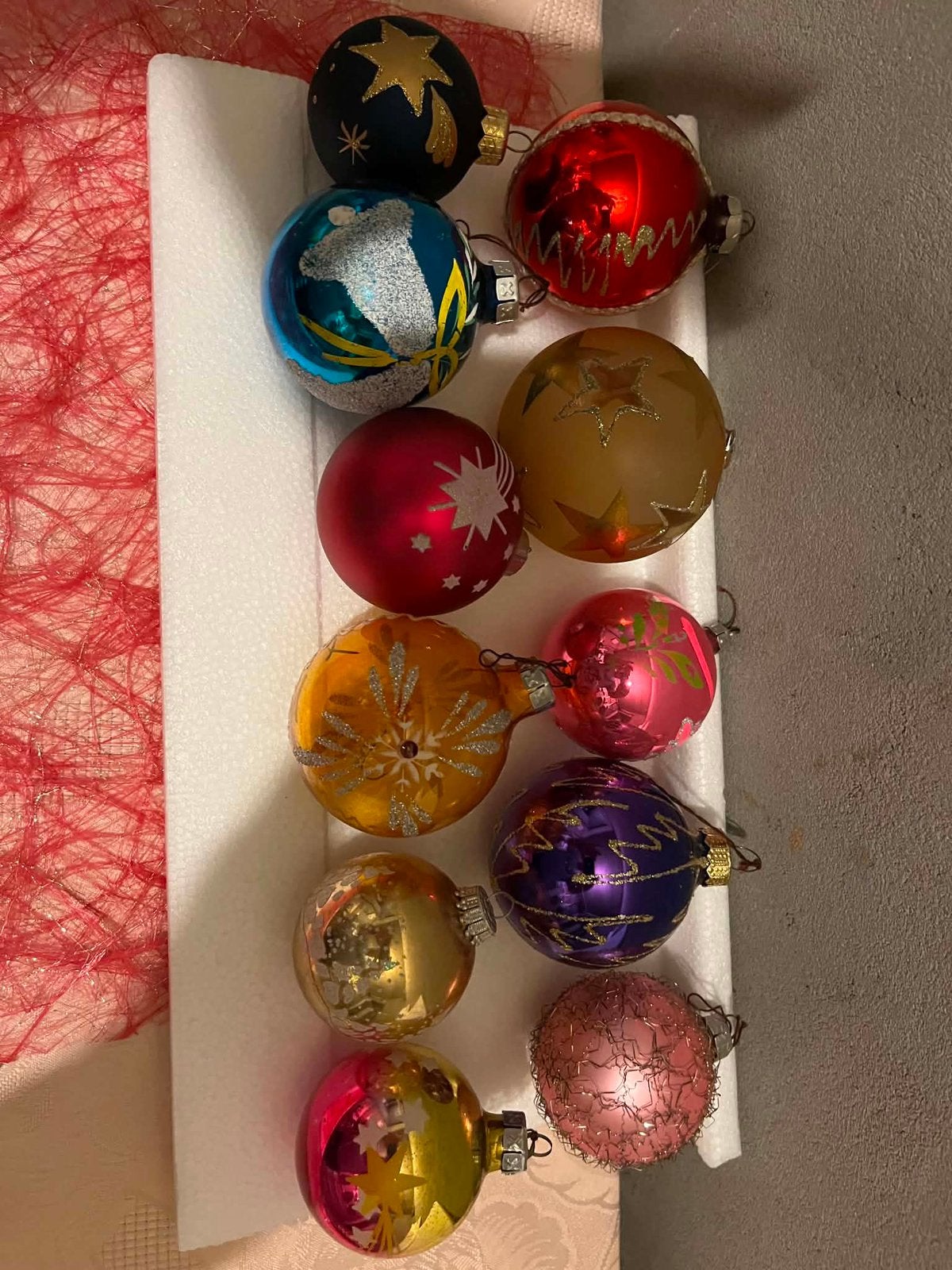 Kerstballen 3, Ophalen of Verzenden, Zo goed als nieuw