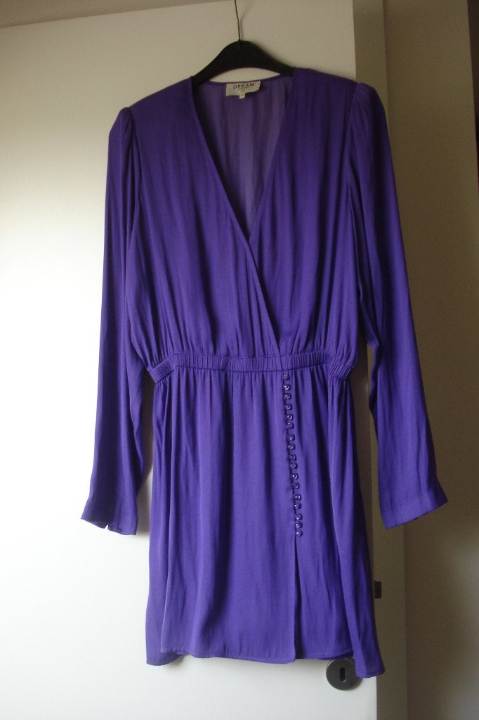 *VAL* Dream Catcher paars kleedje, dames. mt 40, Kleding | Dames, Jurken, Gedragen, Maat 38/40 (M), Paars, Ophalen of Verzenden