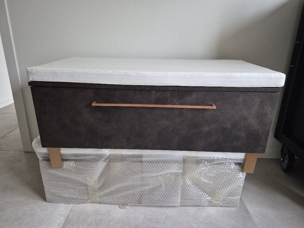 Sanijura Opbergbank, Huis en Inrichting, Woonaccessoires | Kisten, Ophalen, 100 tot 150 cm, Nieuw, 5 – 50