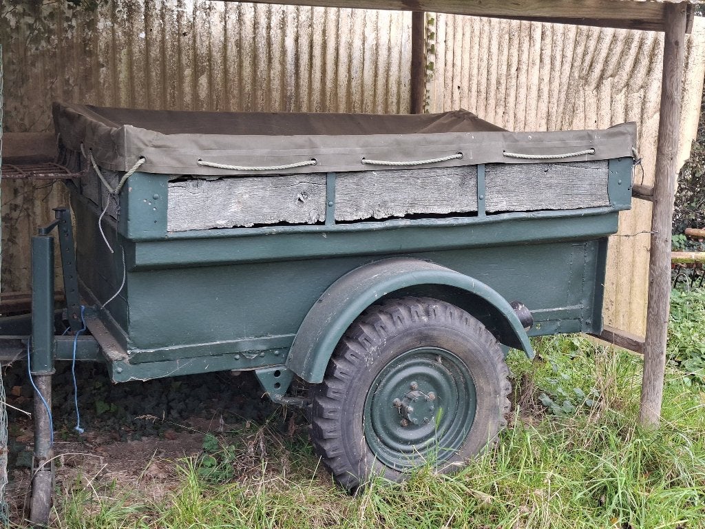 Remorque pour jeep Willys, Auto diversen, Ophalen, Gebruikt