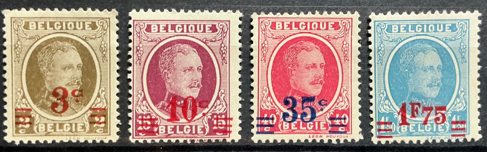 LOT 890. OBP: 245/48. HOUYOUX. MNH., Koninklijk huis, Orginele gom, Ophalen of Verzenden, Postfris