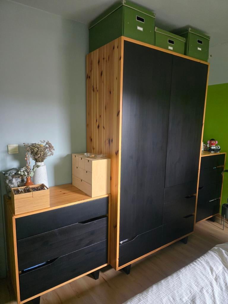 Ikea Mandal Kleerkast & Ladekasten, Ophalen, Zo goed als nieuw, Met deur(en)