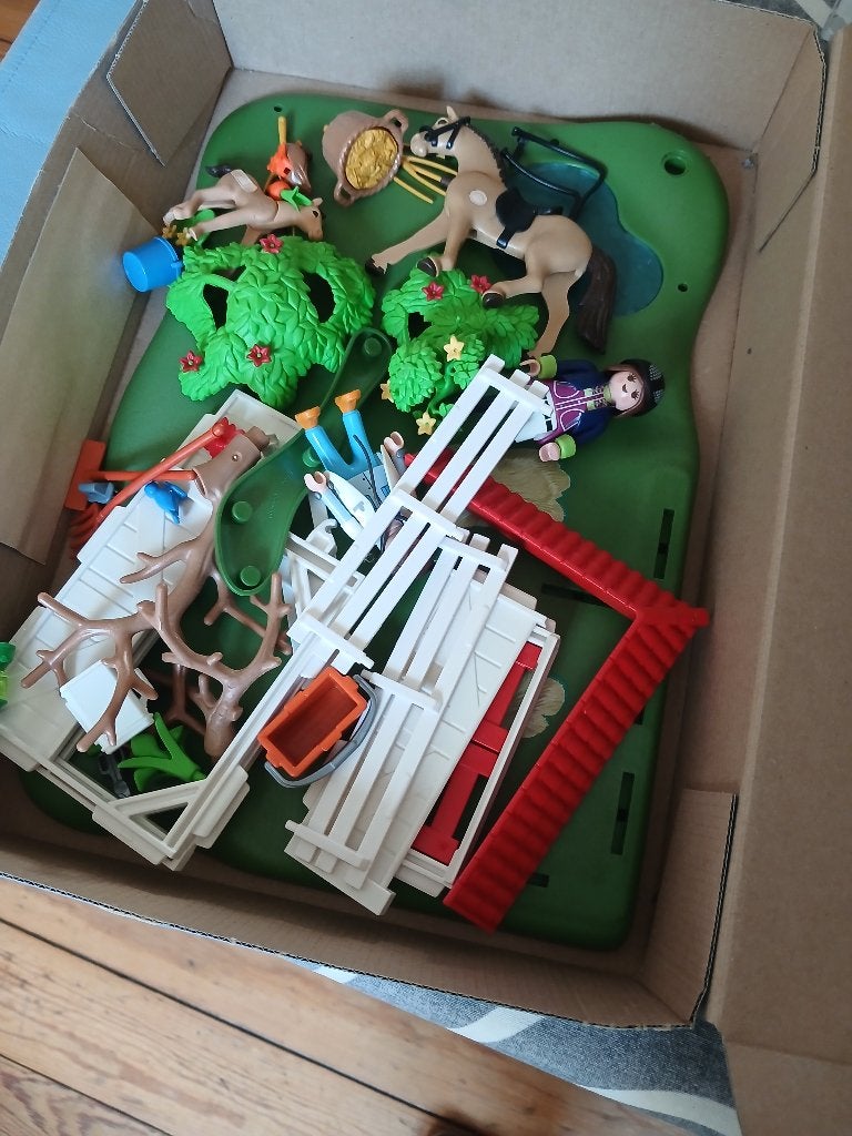 Playmobil manège, Enlèvement ou Envoi, Utilisé, Ensemble complet