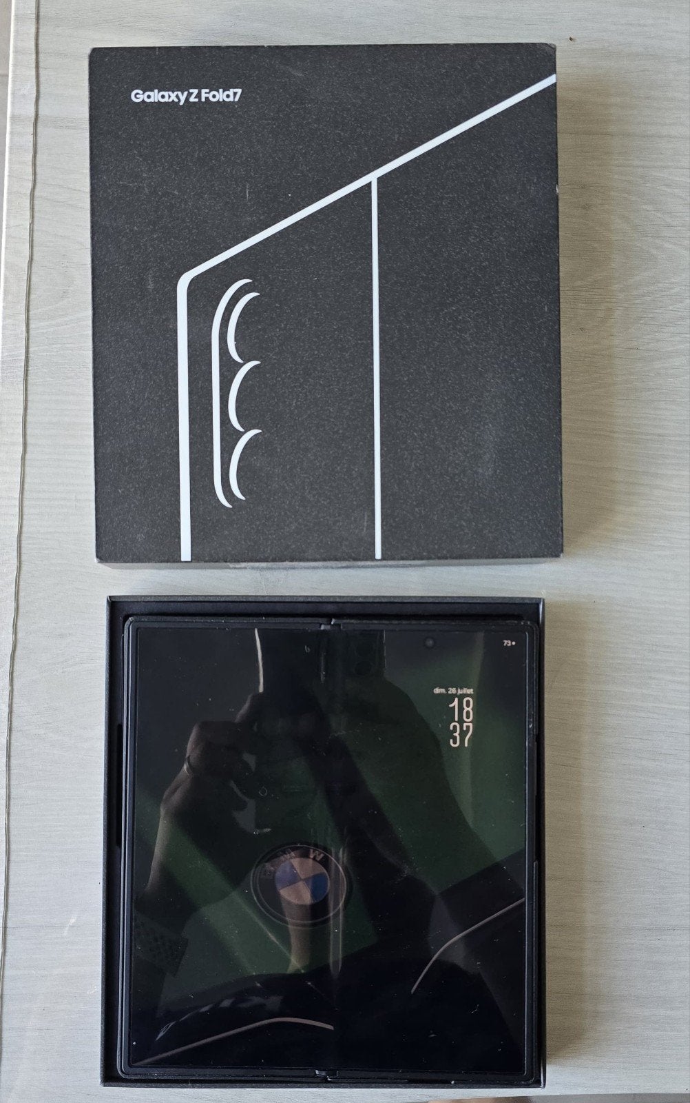 Samsung Z Fold 7 512gb black, Ophalen