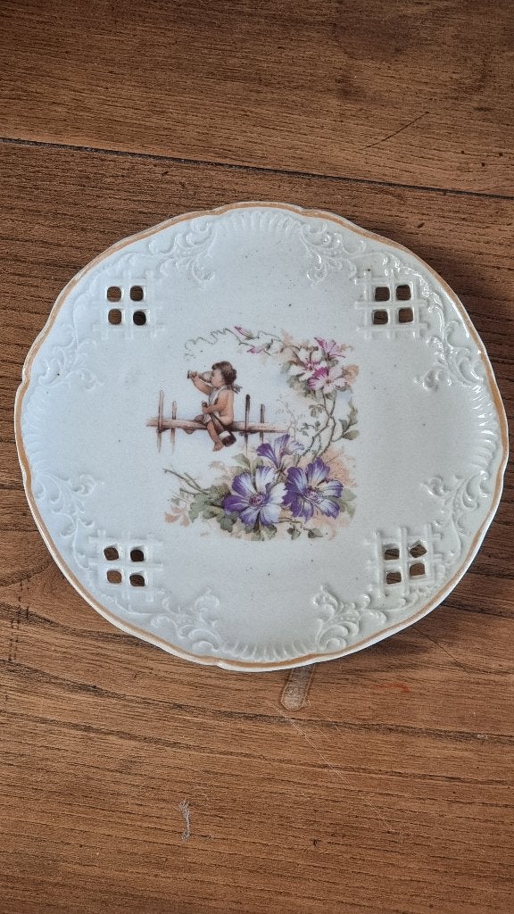 Assiette en porcelaine, Antiek en Kunst, Antiek | Porselein, Ophalen