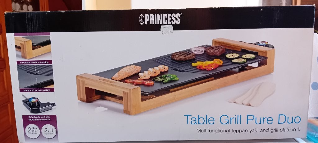 Nieuwe elektrische bakplaat, Elektronische apparatuur, Grillplaten, Nieuw, Tafelgrill, Ophalen of Verzenden