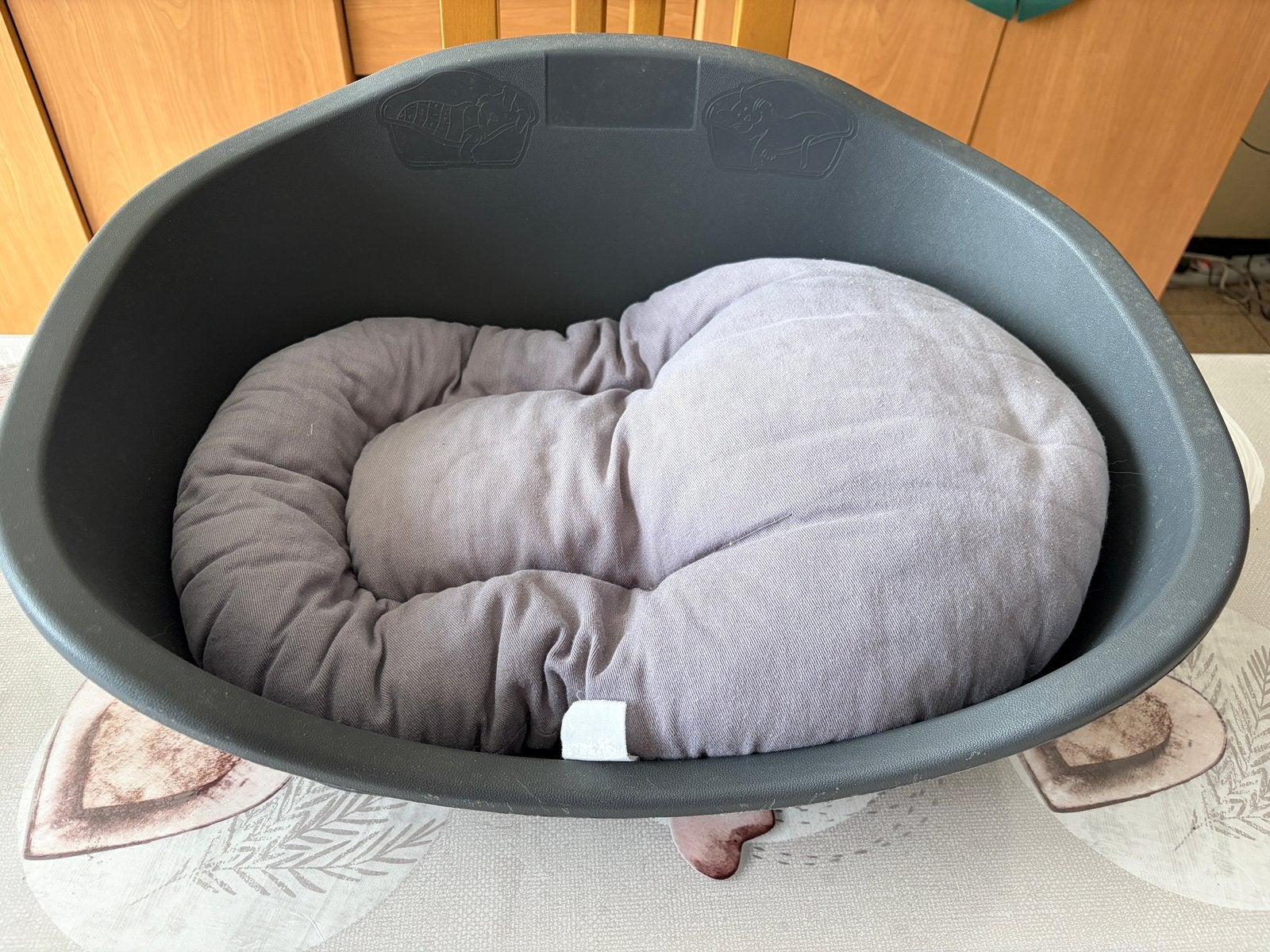 Stefanplast honden- of kattenmand met kussen, Ophalen of Verzenden, Zo goed als nieuw