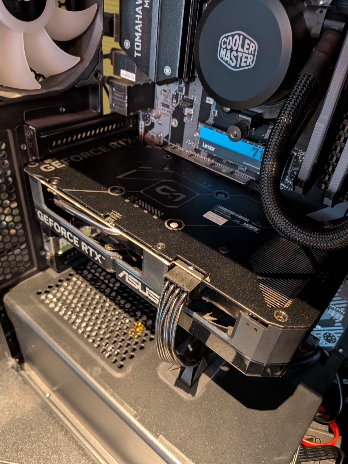 Asus duel GeForce RTX 5060ti 16gb oc, Computers en Software, Ophalen, AMD, Overige soorten, Zo goed als nieuw