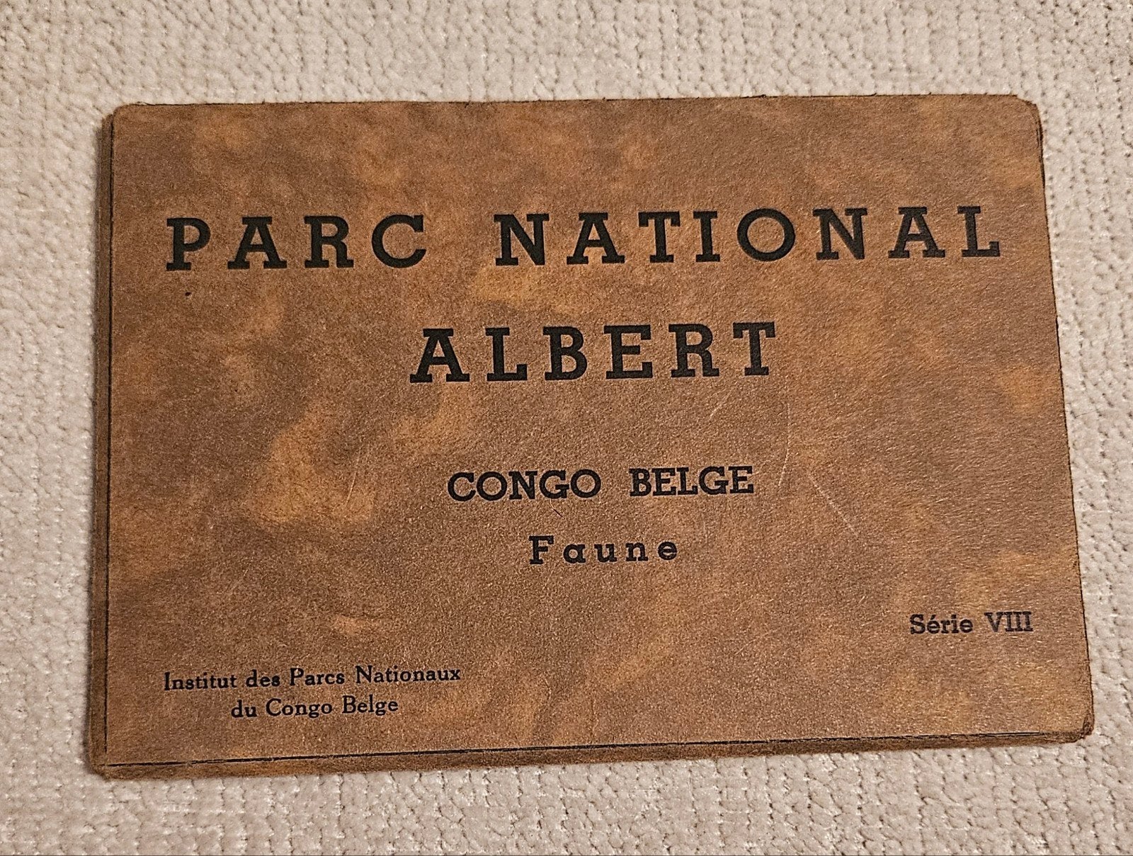 Rare pochette complète 8 cartes postales  Congo belge, Enlèvement ou Envoi