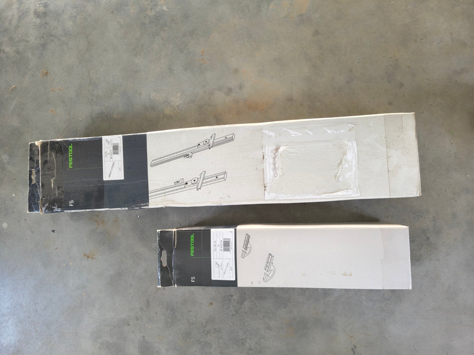 Festool parallelaanslag en verlenging voor de fs/2 linealen, Bricolage & Construction, Enlèvement
