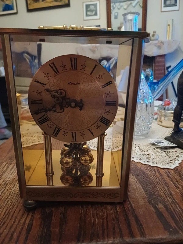 Pendule Vintage Kundo Coesens (Mai 1975) - Horloge Allemande, Antiquités & Art, Antiquités | Horloges, Envoi