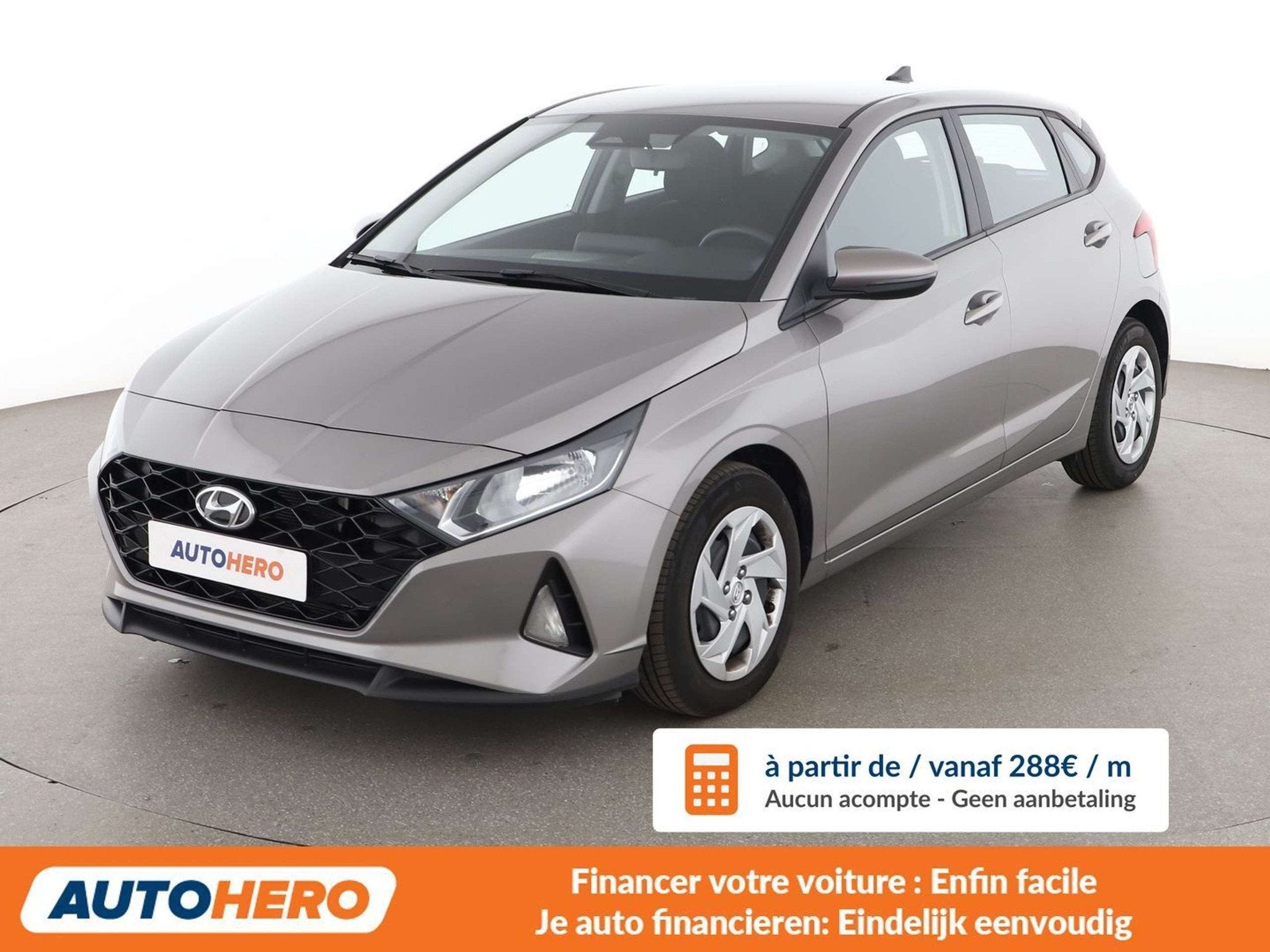 Hyundai i20 1.0 T-GDI Mild-Hybrid Connect & Go, 121 g/km, 998 cm³, Euro 6, Noir