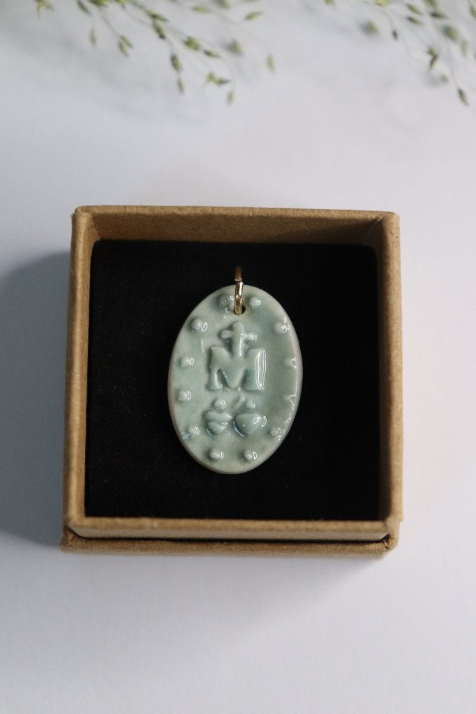 Wonderbaarlijke medaille, religie, katholieke retro boho, Overige materialen, Verzenden, Zo goed als nieuw, Kruis of Symbool