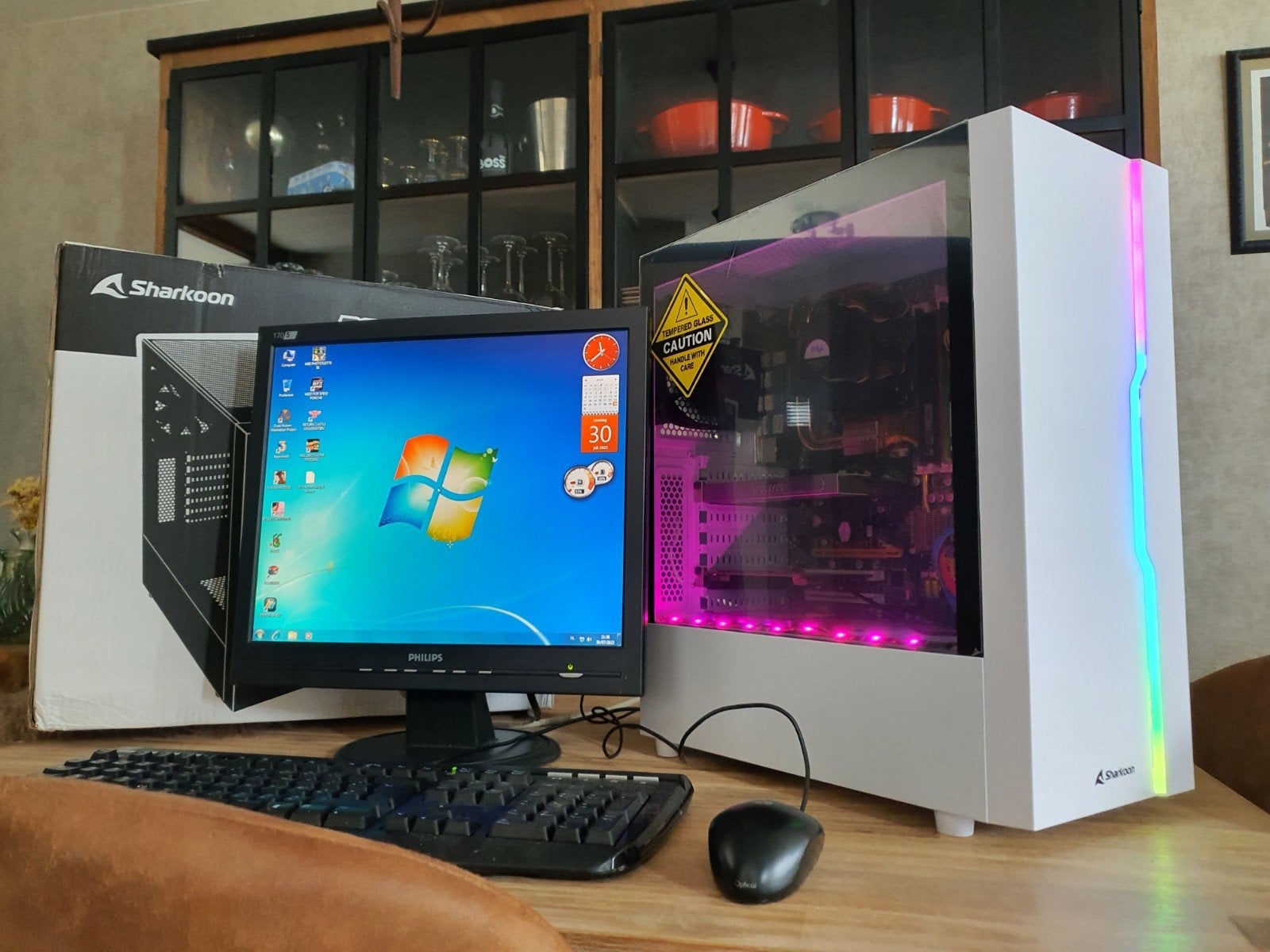 retro gaming desktop win7, Informatique & Logiciels, Enlèvement