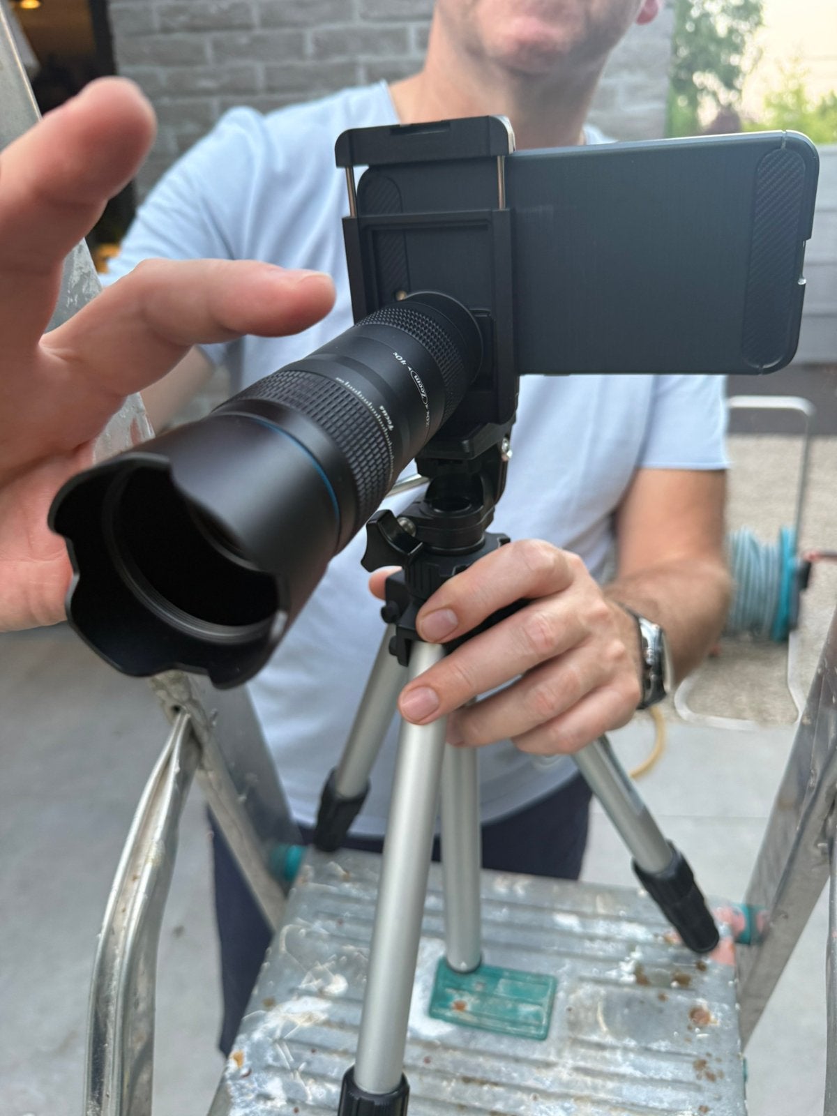 APEXEL HD Metal 20–40x Zoom Telelens voor smartphone, Audio, Tv en Foto, Ophalen of Verzenden, Telelens, Zoom