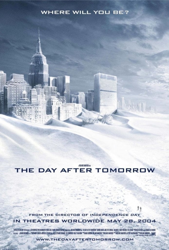 Film trailer 35mm -- The Day After Tomorrow, Audio, Tv en Foto, Ophalen of Verzenden, 35mm film