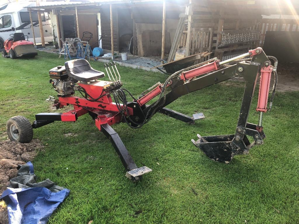 mini graver, Zakelijke goederen, Machines en Bouw | Kranen en Graafmachines, Ophalen, Graafmachine