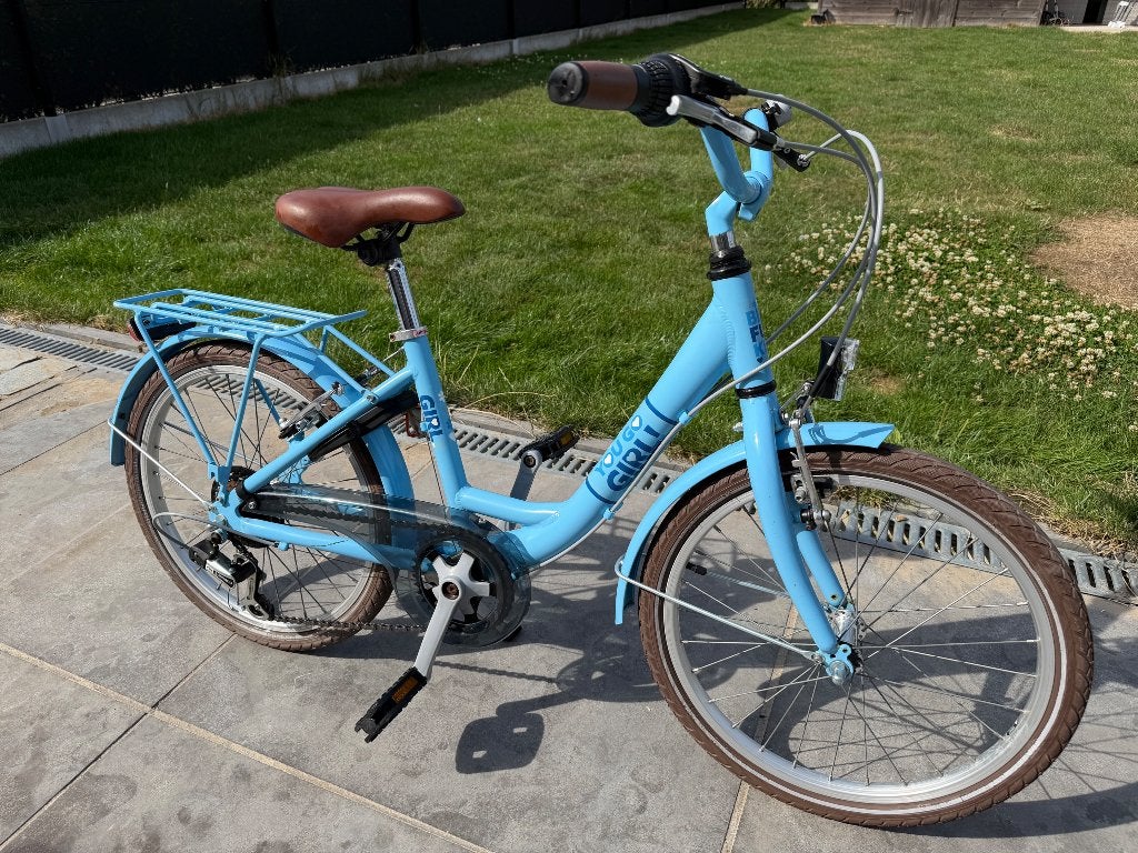Meisjesfiets 24 inch, Fietsen en Brommers, Ophalen, Velgrem, Versnellingen, BikeFun Kids (BFK)
