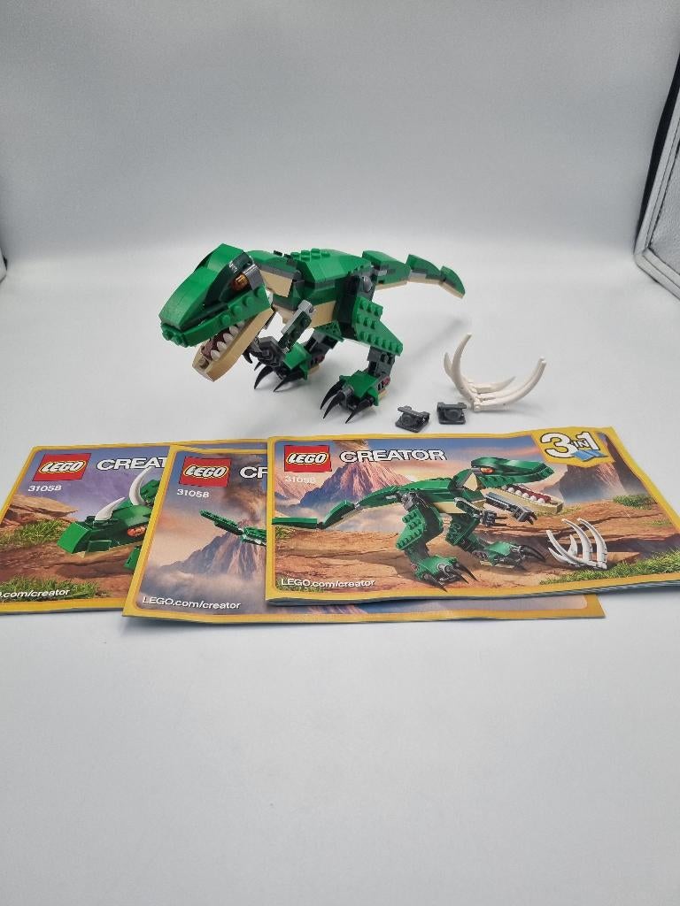 Lego Creator 31058 Mighty Dinosaurs, Ophalen, Lego, Zo goed als nieuw, Compleet
