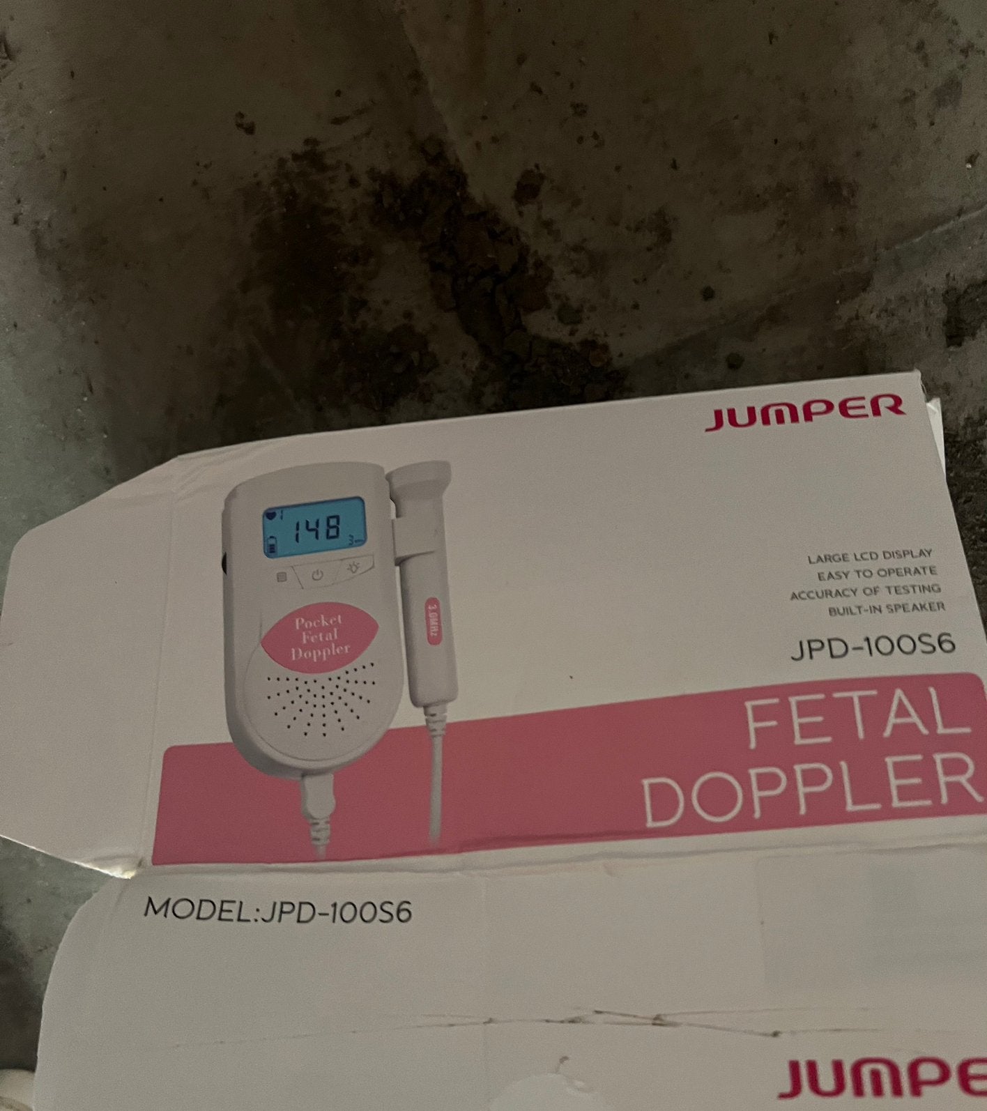 Jumper Foetale Doppler JPD-100S6 – Compleet in doos, Ophalen, Zo goed als nieuw