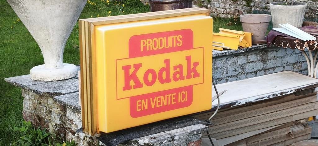 enseigne Kodak, Verzamelen, Ophalen