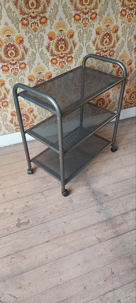 Vintage trolley scandinavische design jaren 70, Ophalen