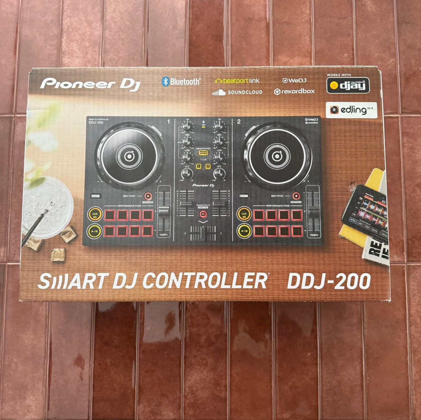 Pioneer DDJ-200, Ophalen of Verzenden, Nieuw, Draaitafel, Pioneer
