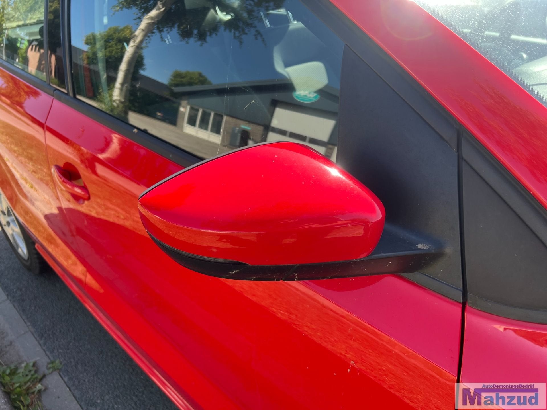 VW POLO 6R Rood LP3G rechts spiegel 2009-2016, Auto-onderdelen, Gebruikt, Volkswagen, Volkswagen AG, Vw@volkswagen.de