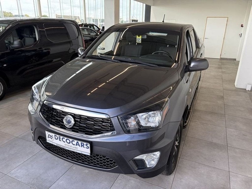 SsangYong Actyon Trekhaak / Camera / Zetel & Stuurverwarmin, Autos, Euro 6, Boîte manuelle, Noir, 5 portes