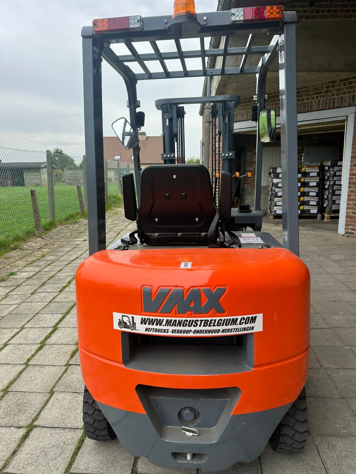 Diesel heftruck 2ton duplex mast perfecte staat, Ophalen, Diesel, Heftruck