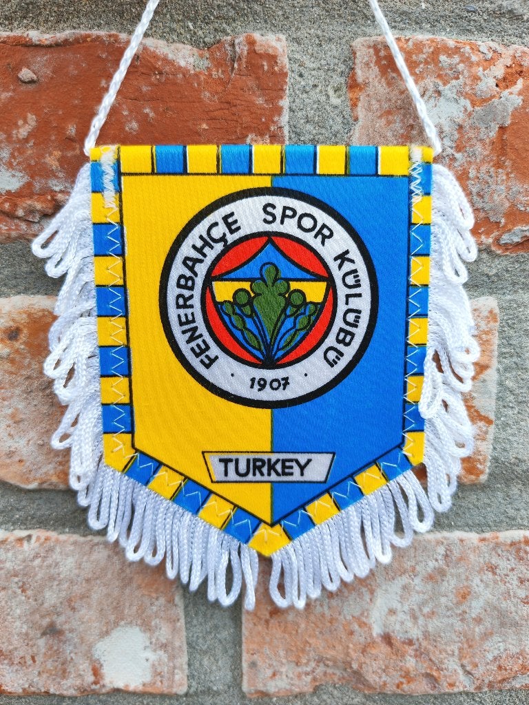 1990s Fenerbache turkije prachtig vaantje wimpel voetbal, Ophalen of Verzenden