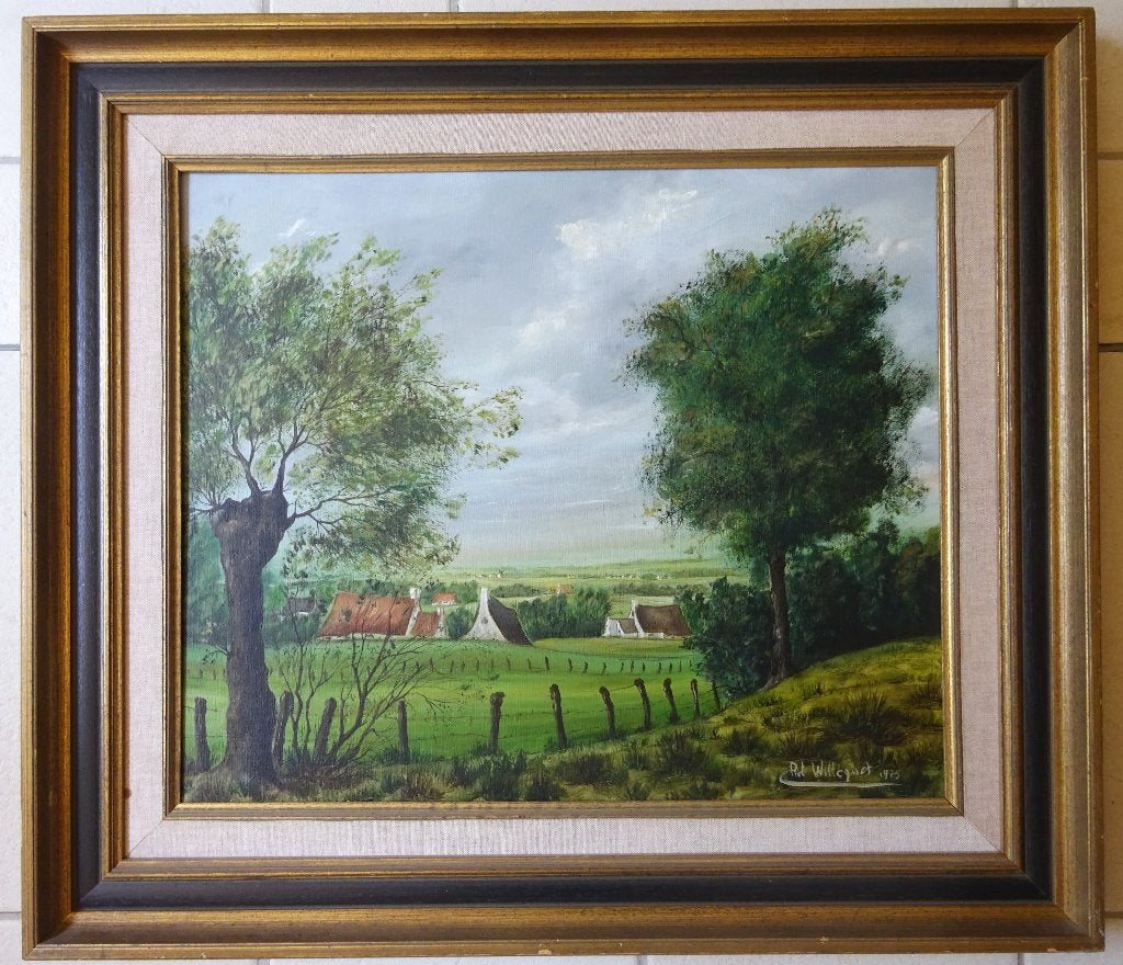 Piet Willequet, doek, Zomer, 50 x 60 cm, Ophalen
