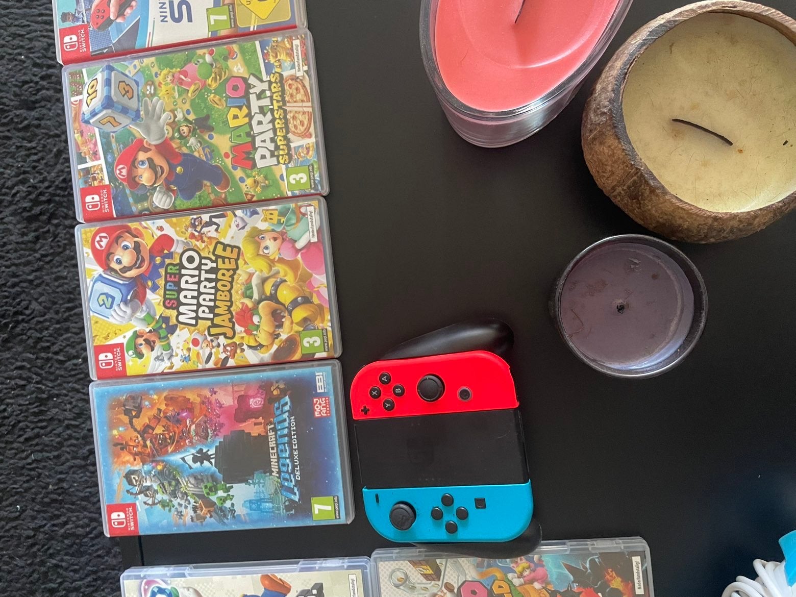 Nintendo switch met diverse games, Games en Spelcomputers, Ophalen, Zo goed als nieuw