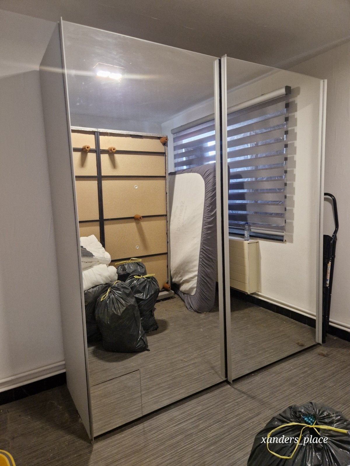 Kleerkast, Huis en Inrichting, Kasten | Kleerkasten, Ophalen, Met deur(en), 200 cm of meer, Zo goed als nieuw