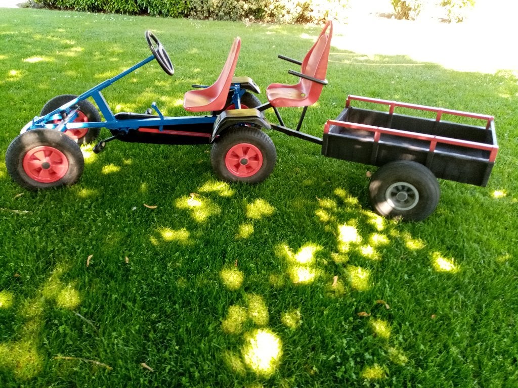 Gocart,duozit,vrijloop,kiepkar, Ophalen, Gebruikt, Berg, Vrijloopautomaat