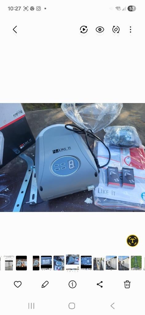 Graj poort motor nw, Enlèvement