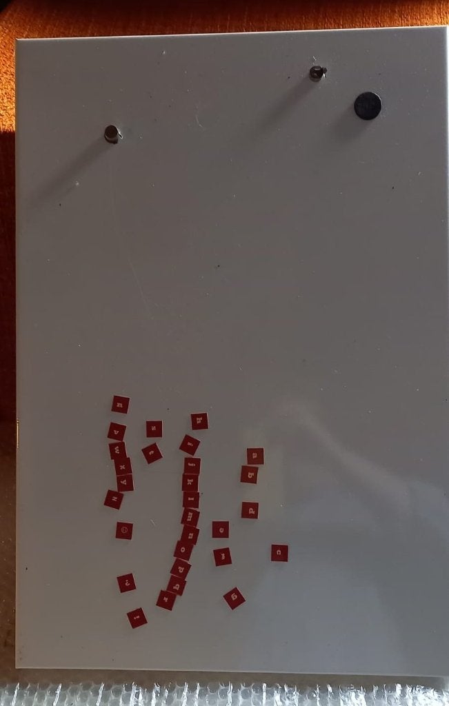 Magneetbord 40 x58 cm, Enlèvement ou Envoi, Comme neuf, Tableau magnétique