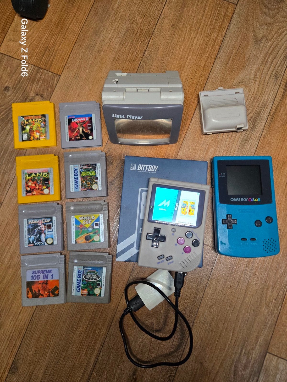 un lot game boy avec cest jeux et accessoire, Games en Spelcomputers, Ophalen, Zo goed als nieuw, Game Boy Color, Met games