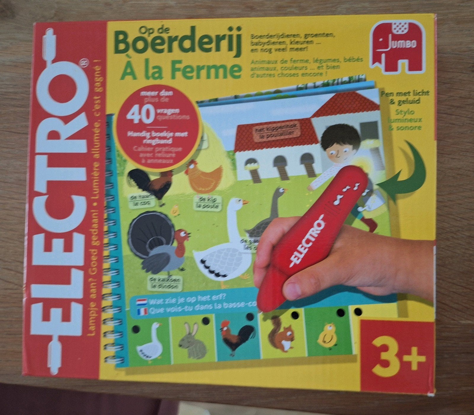Electro Op de boerderij 3+, Ophalen