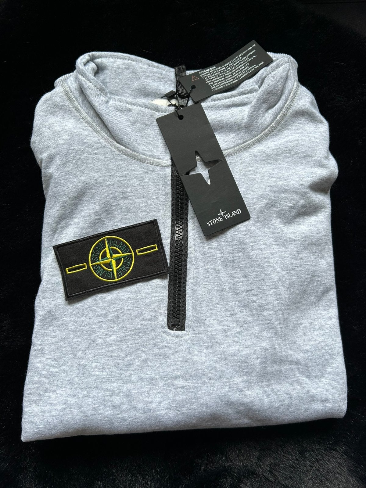 Pull stone island half zip taile s, Vêtements | Hommes, Enlèvement ou Envoi, Neuf, Taille 46 (S) ou plus petite, Gris