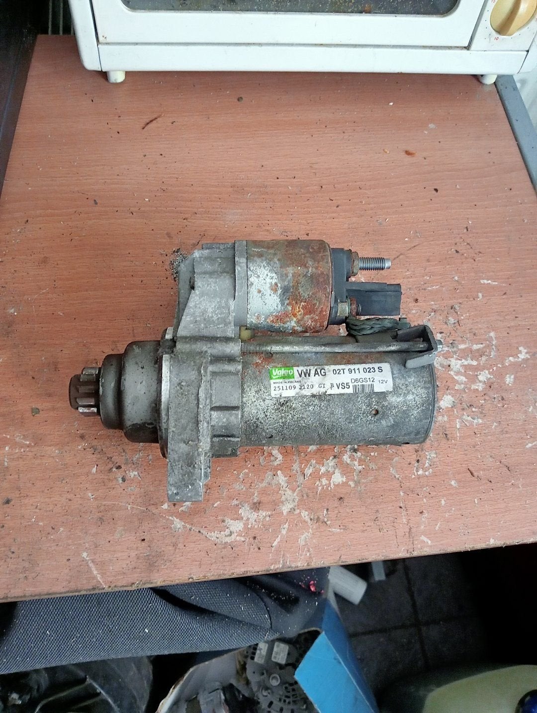 STARTMOTOR Volkswagen Polo V (6R) (02T911023S), Volkswagen, -, Utilisé, -