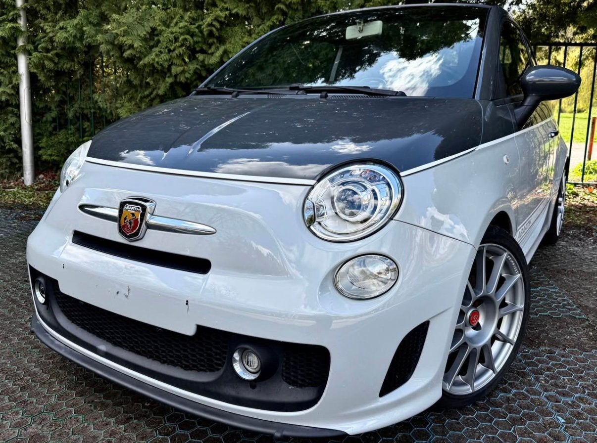 Échange fiat 500 esseesse, Auto's, Fiat, Zwart, 4 cilinders, Cabriolet, Leder