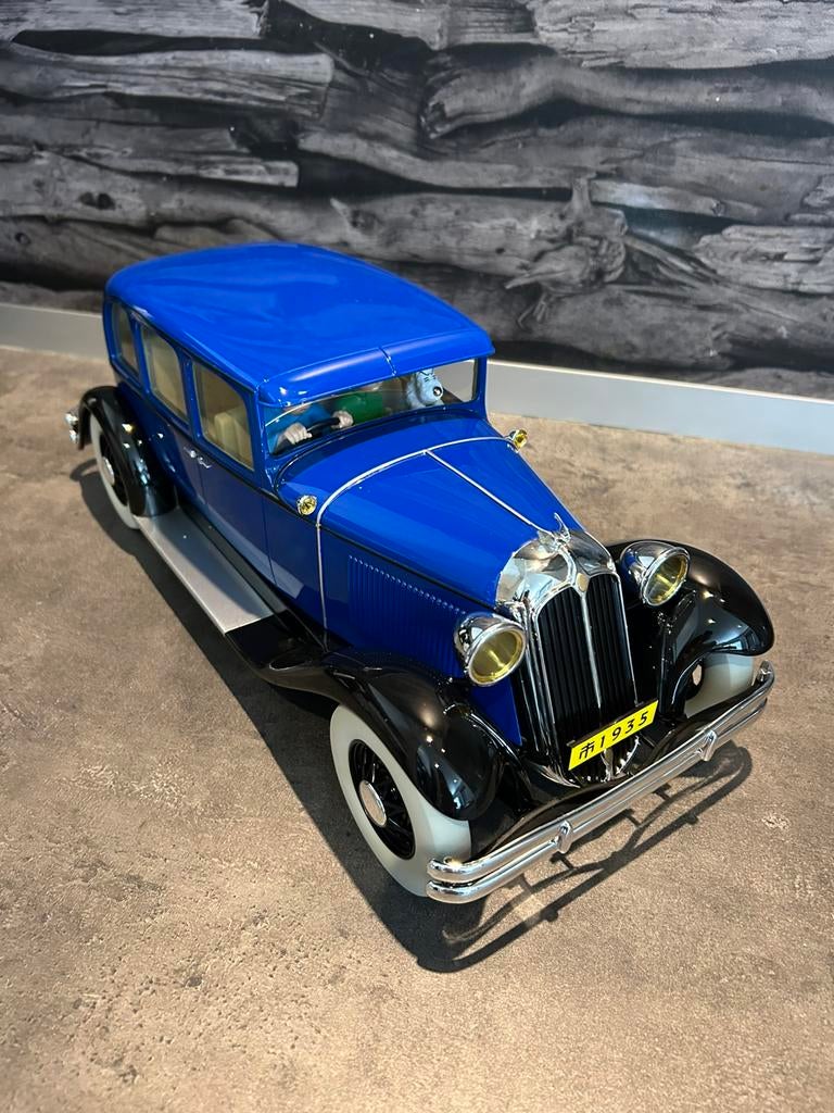 1:12 Moulinsart Kuifje Tintin de auto naar Nanking, Verzenden, Zo goed als nieuw