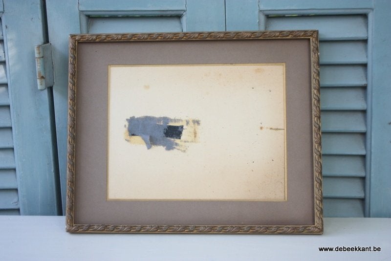 Retro vintage antieke oude Franse kader lijst, Enlèvement ou Envoi