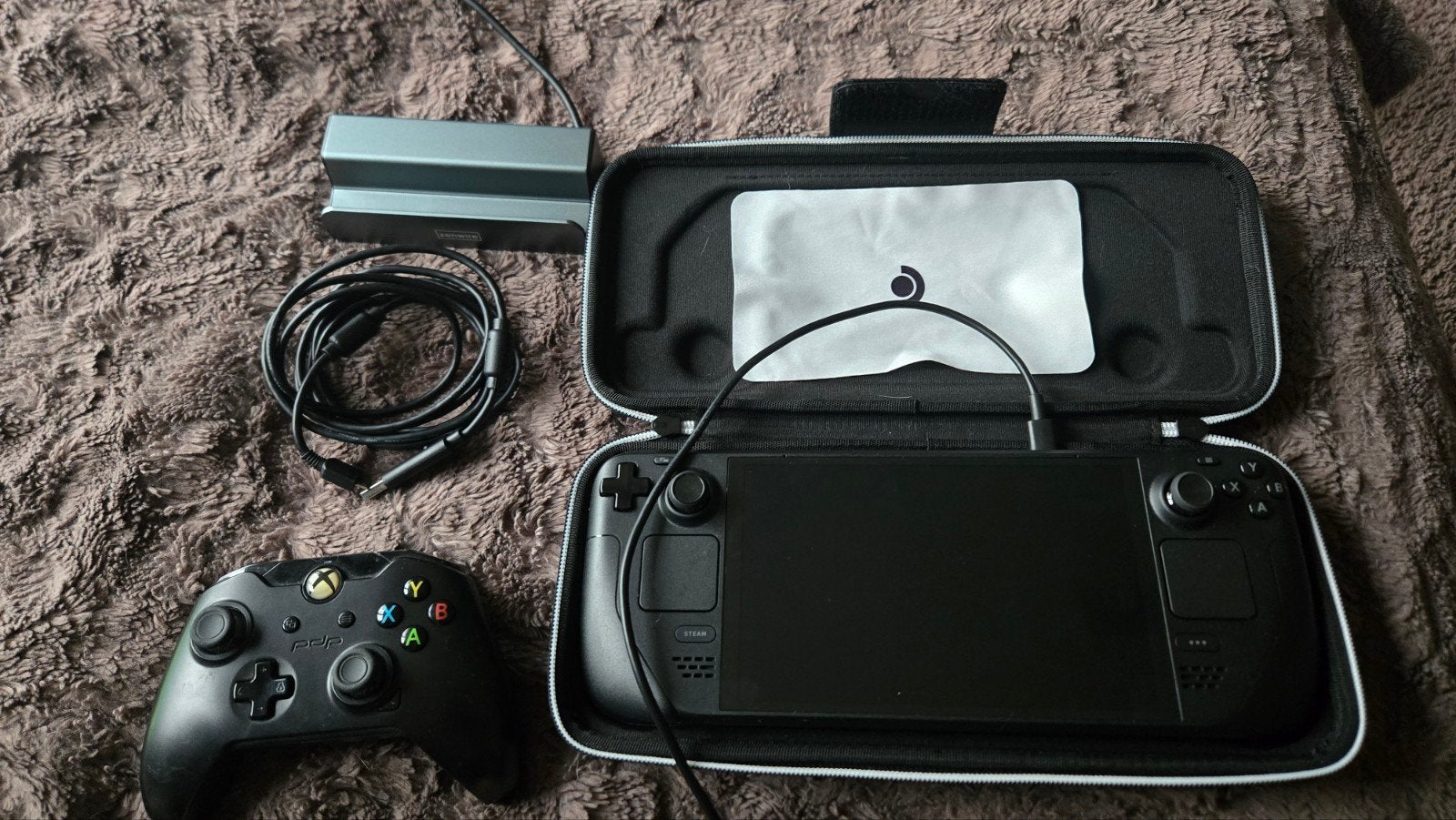 steam deck 1tb oled, Games en Spelcomputers, Ophalen of Verzenden, Valve, Zo goed als nieuw