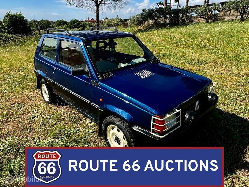 Fiat Panda 4x4 | 1992 | Route 66 Auctions, Auto's, Oldtimers, Zwart, Bedrijf, Handgeschakeld, Overige carrosserie