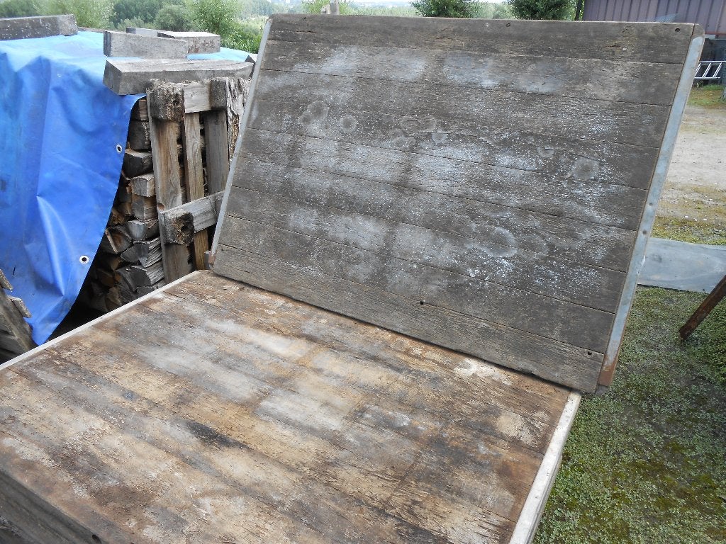 hardhouten steenschotten, Ophalen