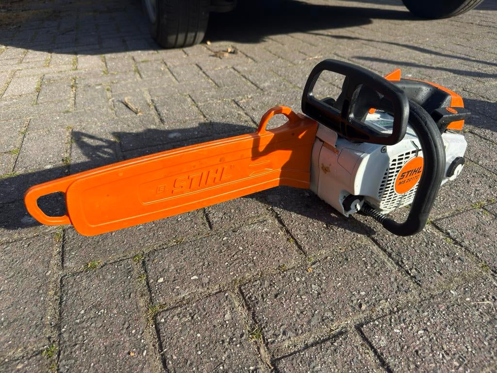 Profi tophandle kettingzaag Stihl, Tuin en Terras, Ophalen, Zo goed als nieuw